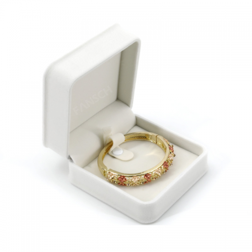 Velvet box / bangele packaging / bracelet packing / vintage jewelry box