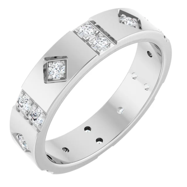 mens-princess-cut-diamond-wedding-band